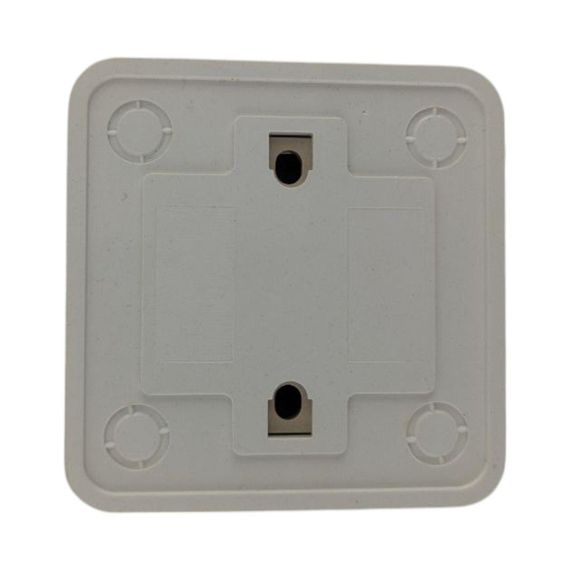 Выключатель накладной двухклавишный (2-кл) с подсветкой, в пакете | Зображення 1