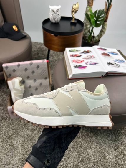 Кросівки New 327 Beige White , В'єтнам B4193 37 24 | Зображення 4