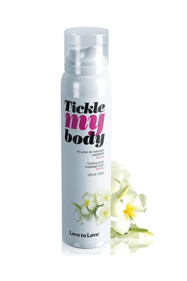 Массажная пена Love To Love TICKLE MY BODY (150 мл) увлажняющая, Моной