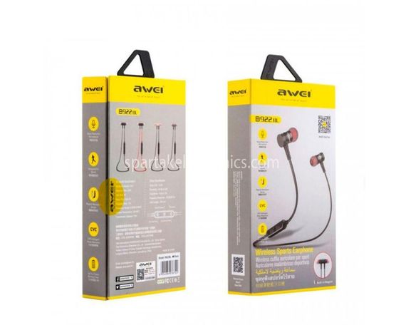 Наушники вакуумные с микрофоном MDR B922BL + BT AWEI (80) в уп. 80 шт.