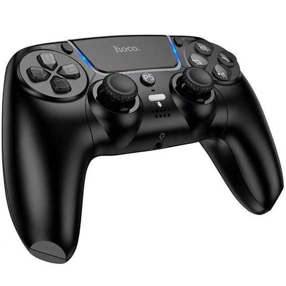 Ігровий джойстик геймпад Hoco GA32 Dragon for PS5 Black
