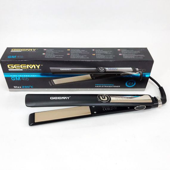 Выпрямитель для густых волос, Утюжок для выравнивания прически, Утюжок-выпрямитель мощный FL-36 | Зображення 4