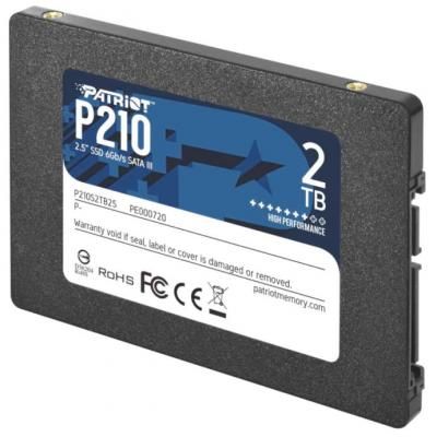 Накопичувач SSD 2.5&quot; 2TB Patriot (P210S2TB25) (P210S2TB25) | Зображення 2