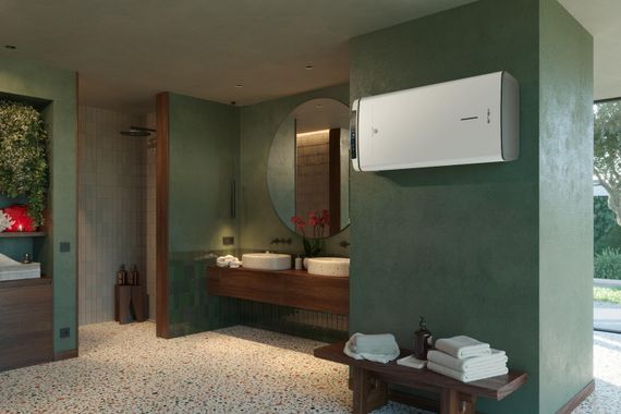 Водонагрівач електр. Ariston плаский слім VELIS PRO DRY WIFI 50 EU 3100908 | Зображення 6