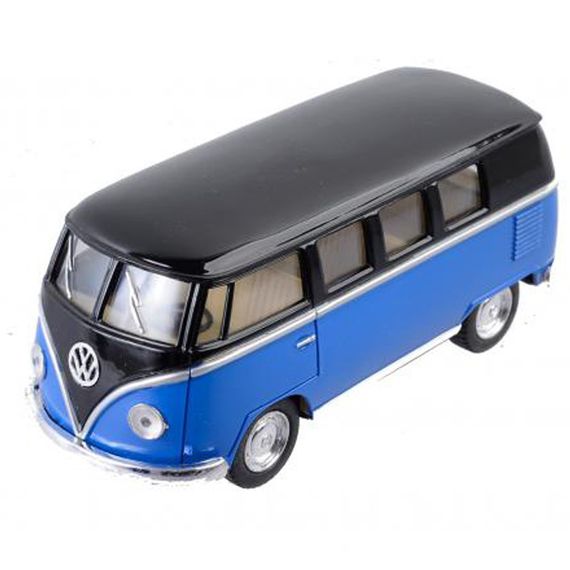 Модель автобус KT5376W Volkswagen T2 BUS  Синій