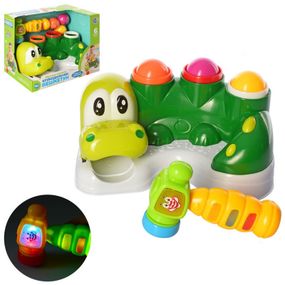 Стучалка Limo Toy Крокодил M5475 28 см
