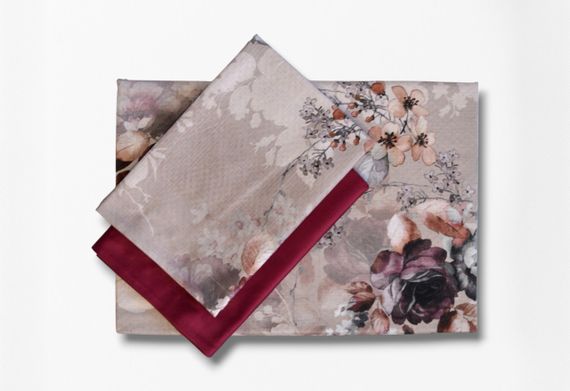 Комплект постільної білизни Issimo Digital Satin 200х220 см  Poette | Зображення 2