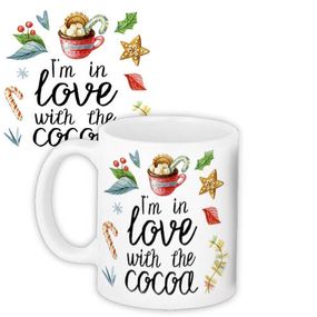 Чашка з принтом I`m in love with cocoa 330 мл (KR_22NG009)
