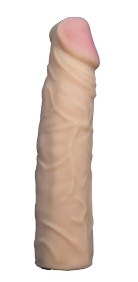 Насадка для страпона тілесна EGZO CIBERSKIN NSTR02 ( 20,5 см х 4,2 см ) Sex Aura | Зображення 1