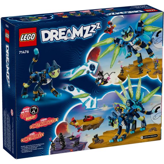 Конструктор LEGO DREAMZzz Зоуі й котосова Зіан 437 деталей (71476) | Зображення 6