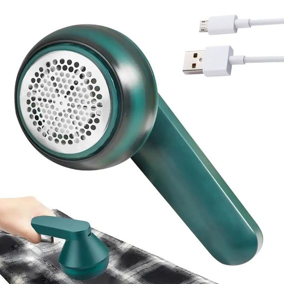 Беспроводная машинка для удаления катышек, USB, 1200мАч, NJ-533 / Портативный аккумуляторный триммер от