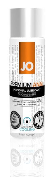 Анальна змазка на силіконовій основі JO ANAL PREMIUM — COOLING (60 мл) Sex Aura