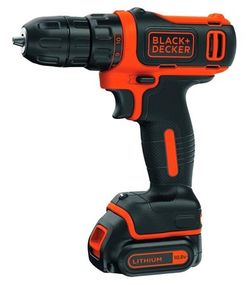 Шурупокрут Black&Decker BDCDD12, 10.8V, 26Нм, Li-Ion