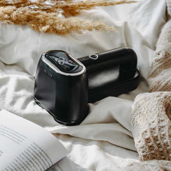 Машинка для видалення катишків Adler AD 9622 чорна акумуляторна з LCD дисплеєм, подвійна головка | Зображення 6