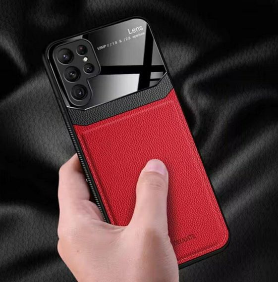 Чохол бампер DELICATE на Samsung Galaxy S24 Ultra колір Червоний | Зображення 3