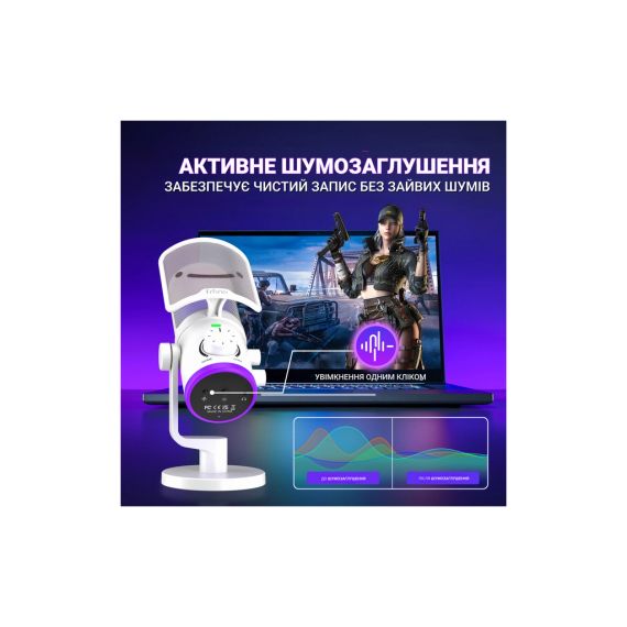 Мікрофон Fifine TAM6W White (TAM6W) | Зображення 9