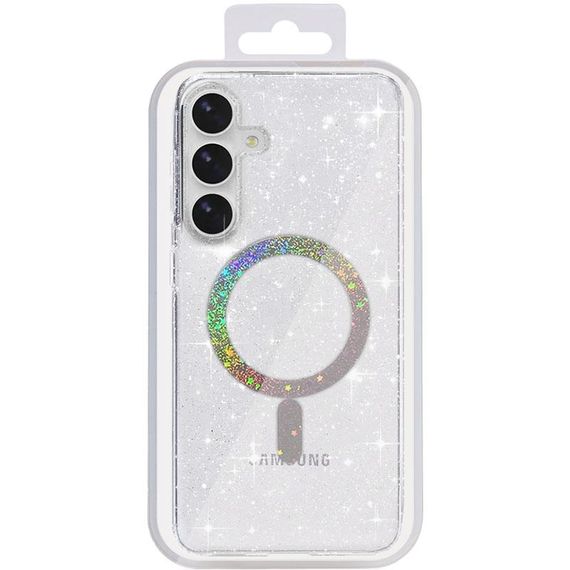 Чохол TPU Eclipse Sparkle Magnetic Fit для Samsung Galaxy S26+ Clear | Зображення 2
