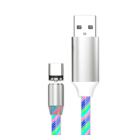 Магнітний кабель Kaku KSC-115 LED Magnetic USB Type-C 1м з підсвіткою