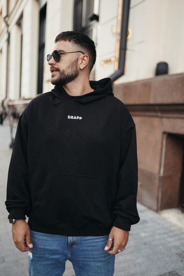 Худі з мерчем ДТФ (оверсайз) | Зображення 4