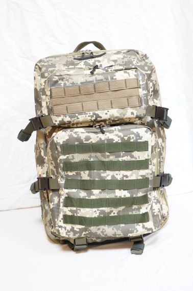 Рюкзак тактический, камуфляж пиксель серый объем 40 л