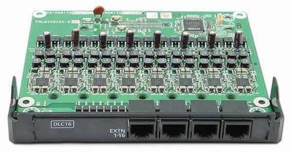 Плата расширения Panasonic KX-NS5172X для KX-NS500, 16-port Digital Extension Card (KX-NS5172X)