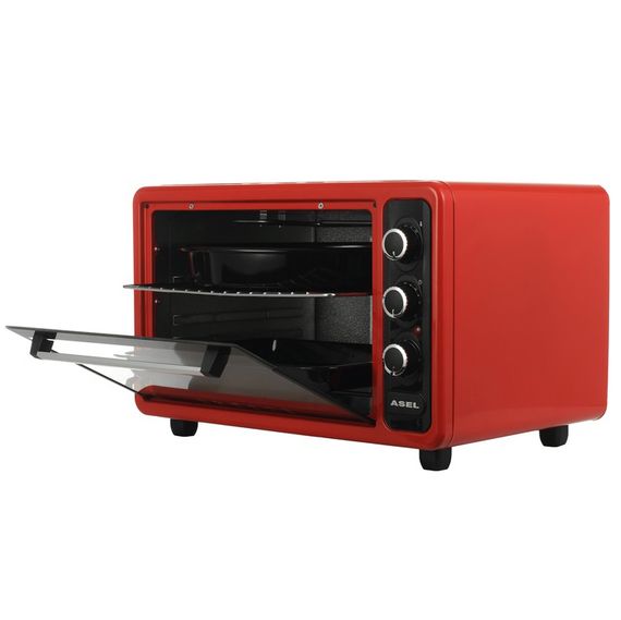 Электрическая печь ASEL AF-40-23. Цвет: красный | Зображення 4