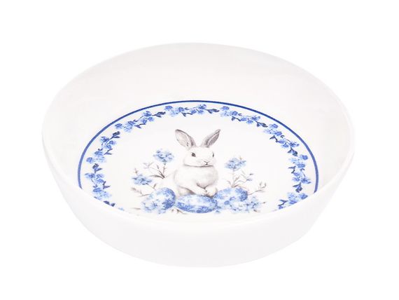 Глибокий керамічний салатник Easter Story: Лісовий Кролик Bowl, 23 см