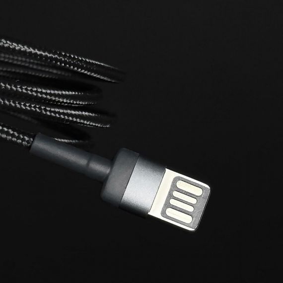 Кабель Baseus Cafule Lightning Special Edition 2.4A (1m), Красный, 1.0 м | Зображення 9