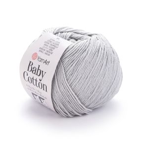 Пряжа YarnArt Baby Cotton No 451 (Ярнарт Бебі Коттон) 50 г / 165 м напівбавовна для дитячих речей та іграшок амігурумі