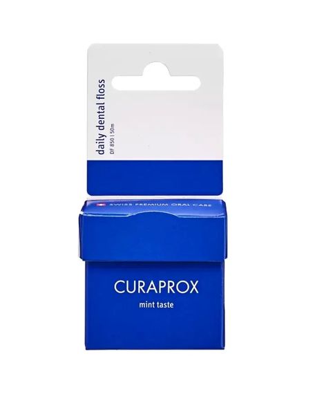 Зубна нитка для щоденного використання Curaprox DF 850 , 50м