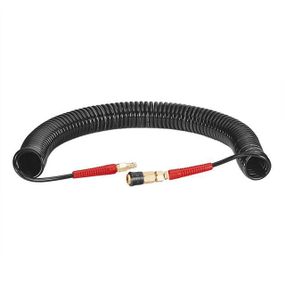 Шланг BLACK M-Flex 5.5х8мм, 15 м спіральний поліуретановий з поворотним шарніром, латунними швидкорознімними1