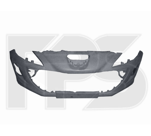 Передний бампер Peugeot 308 08-11 (отв. п/тум, без парктр.) (FPS) 7401LS