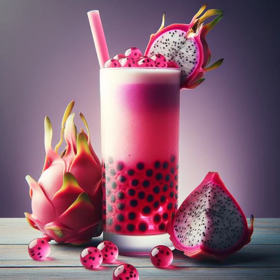 Bubble tea Перлини Пітахая 3.2 кг TM BoBoQ | Зображення 1