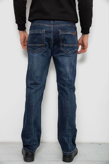 Джинсы мужские прямого кроя, цвет синий, 244R9902 | Зображення 3