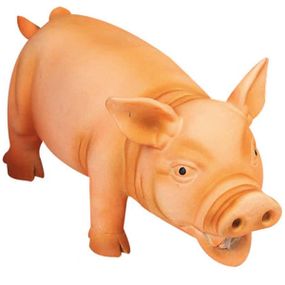Іграшка для собак Flamingo Pig, 22 см, помаранчева