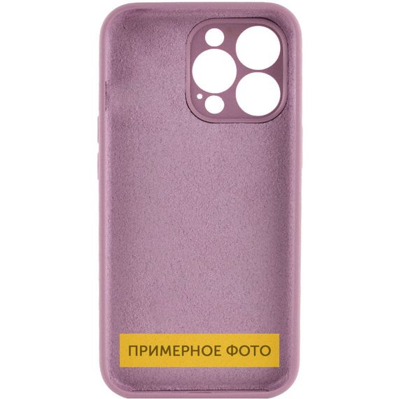 Чехол Silicone Case Full Camera Protective (AA) NO LOGO для Apple iPhone 16 Plus (6.7") Лиловый / Lilac Pride | Зображення 1