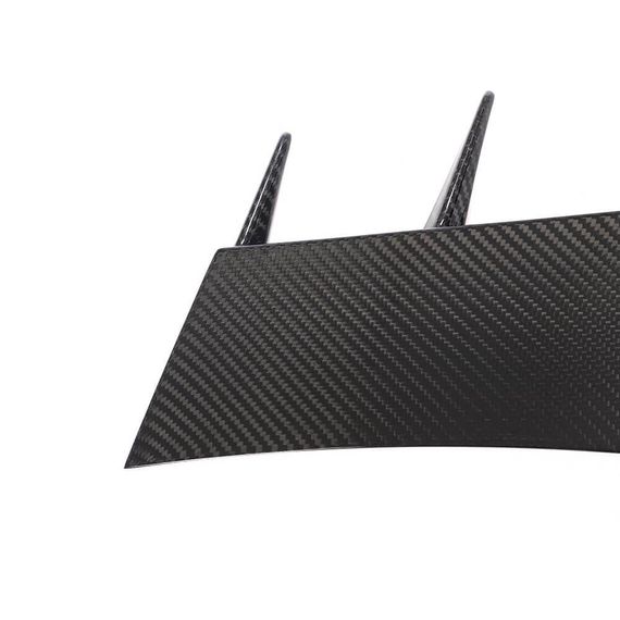 Накладки на передній бампер V2 (2015-2020, Карбон) для Ауди R8 2015- рр | Зображення 2