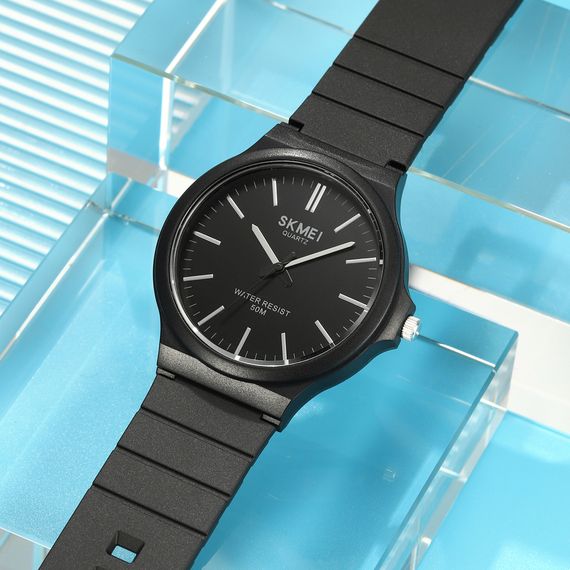 Чоловічий годинник Skmei 2108BKSI Black-Silver | Зображення 2