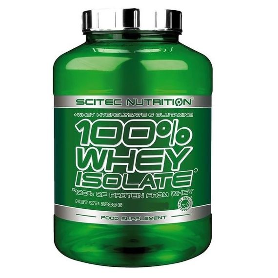 Протеин Scitec Nutrition 100% Whey Isolate 2000 g /80 servings/ Salted caramel