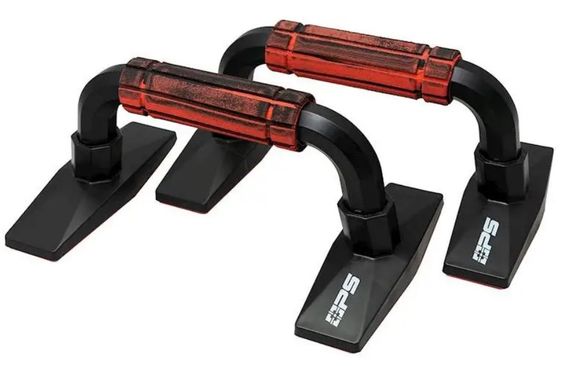 Упори для віджимань Power System PS-4108 Push Up Bars Plus (Прямі) (4108BR-0) | Зображення 1