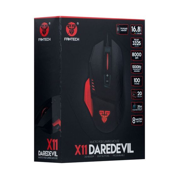 Бездротова ігрова миша Fantech X11 Daredevil з RGB підсвіткою (23356-01_783) | Зображення 4