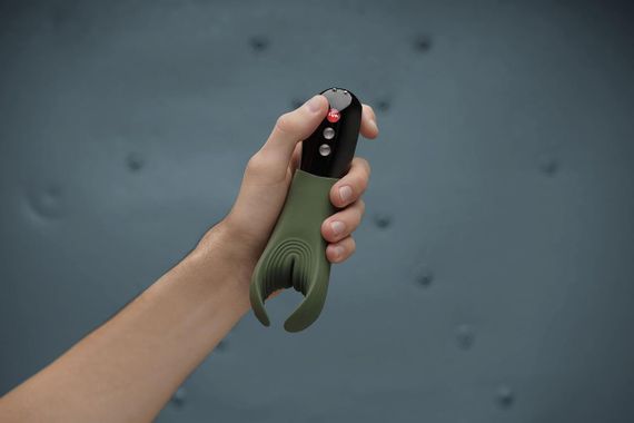 Вібратор Fun Factory Manta Зелений стимулятор для пеніса для чоловіків та пар водонепроникний 18 см | Зображення 2