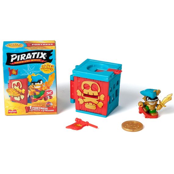 Детский игровой набор с фигурками "Крепость" PIRATIX PPX1D212IN00 серии "Golden Treasure" | Зображення 6