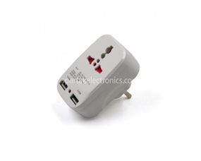 Сетевой тройник 823 / SL-188 2usb (240) 12шт./уп.