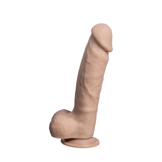 Фалоімітатор SilexD Tomas Real Skin Flesh MODEL 1, реалістичний, на присосці, діаметр 4,9 см | Зображення 2