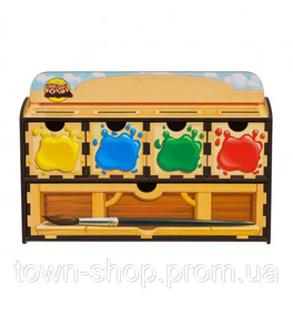 Деревянная настольная игра "Цвета" Ubumblebees (ПСД071) PSD071