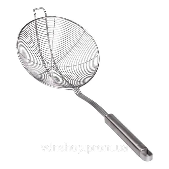 Шумівка з нержавіючої сталі з ручкою Ø 14 см для фритюру HP-19-16-14CM