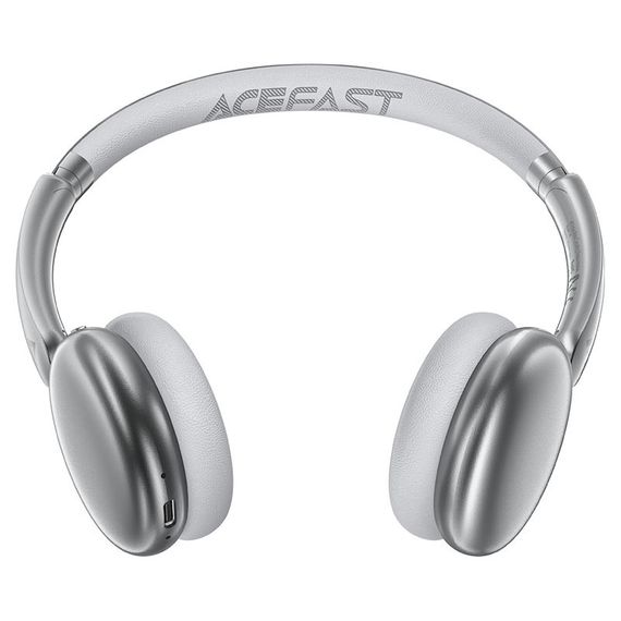 Накладные беспроводные наушники Acefast H8 ANC Silver | Зображення 4