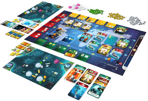 Настольная игра Подводные города (Underwater Cities) укр. | Зображення 1