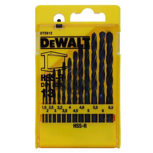 Набір свердел по металу 13шт DeWALT DT5912